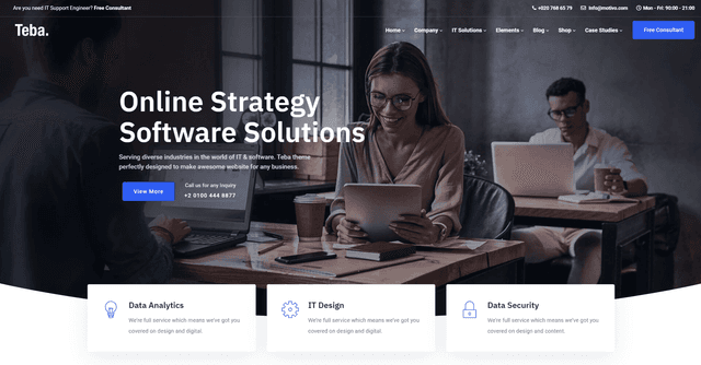 Website Design Sample 3